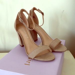 Madden Girl Bella Two-Piece Block Heel Sandals